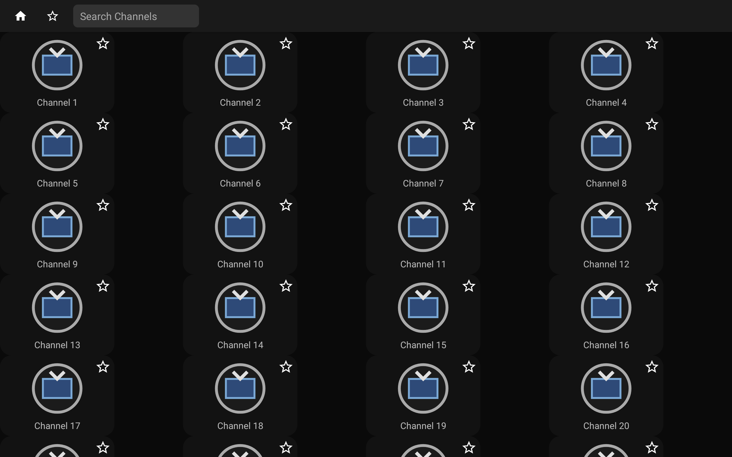 Orvexa TV player with advanced controls