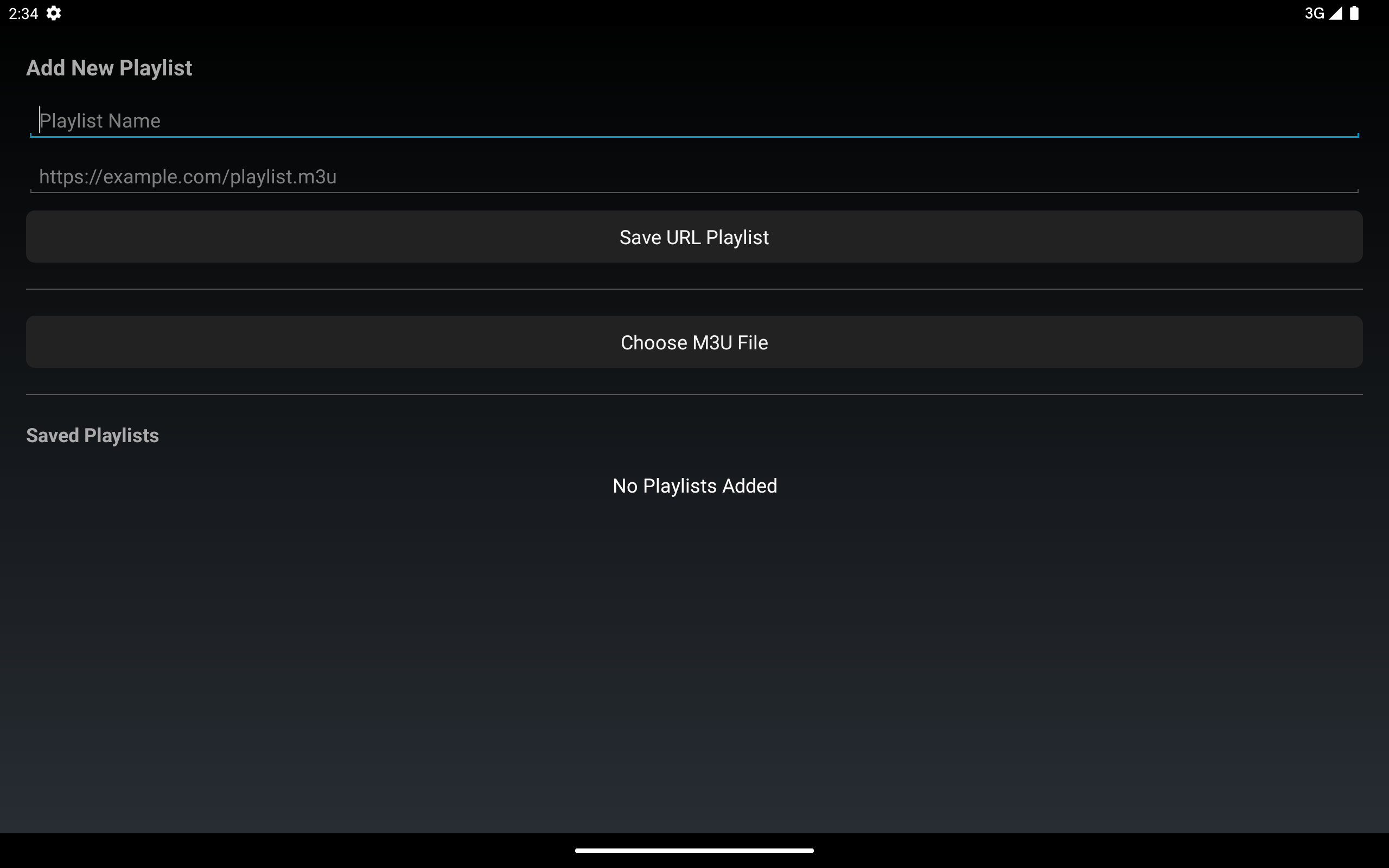 Orvexa TV favorites and settings